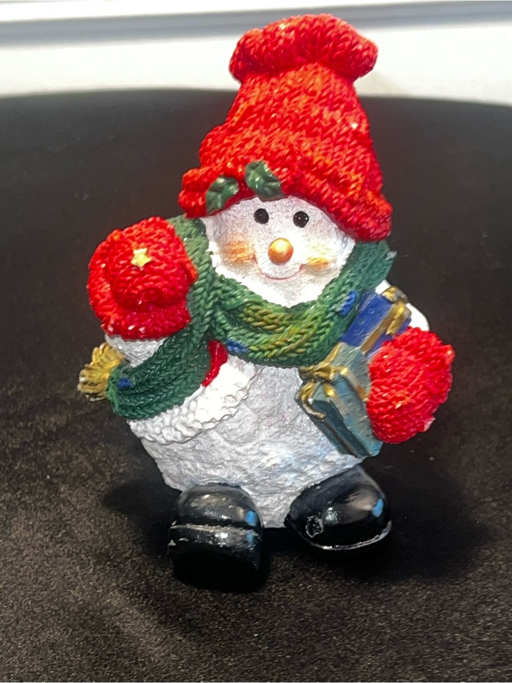 Vintage Snowman Figurine